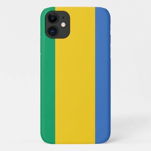 Flag of Gabon Case-Mate iPhone Hülle (Rückseite)