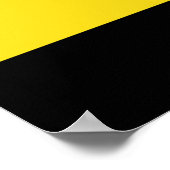 Flag of Gelderland Poster (Ecke)