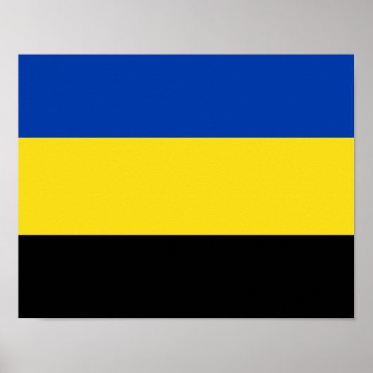 Flag of Gelderland Poster (Vorne)