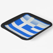 Flag_of_Greece Pappteller (Gewinkelt)
