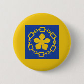 Flag of Hamilton, Ontario Button (Vorderseite)