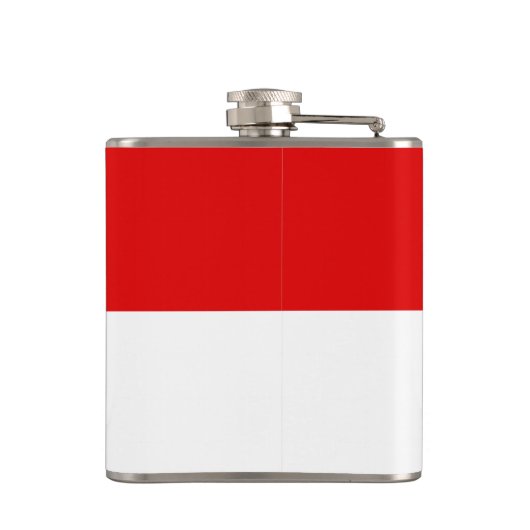 Flag of Hesse Hip Flask Flachmann (Rückseite)