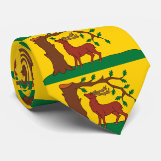 Flag of historic county of Berkshire Neck Tie Krawatte