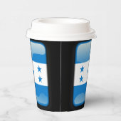 Flag_of_Honduras Pappbecher (Rechts)