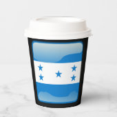 Flag_of_Honduras Pappbecher (Vorderseite)