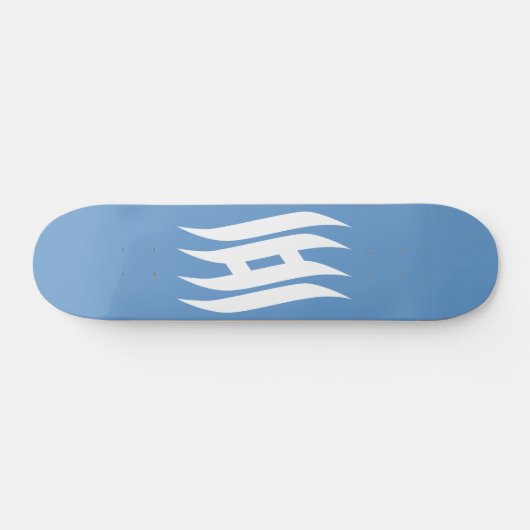 Flag of Hyogo Prefecture, Japan Skateboard (Horizontal)