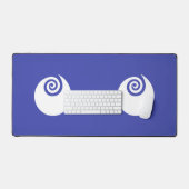 Flag of Ibaraki Prefecture, Japan Schreibtischunterlage (Tastatur & Maus)