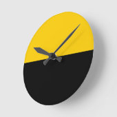 Flag of IJsselstein Runde Wanduhr (Winkel)