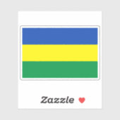 Flag of Independent Sudan (1956-1970) Aufkleber (Blatt)