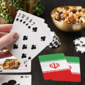 Flag of Iran Spielkarten (In Situ)