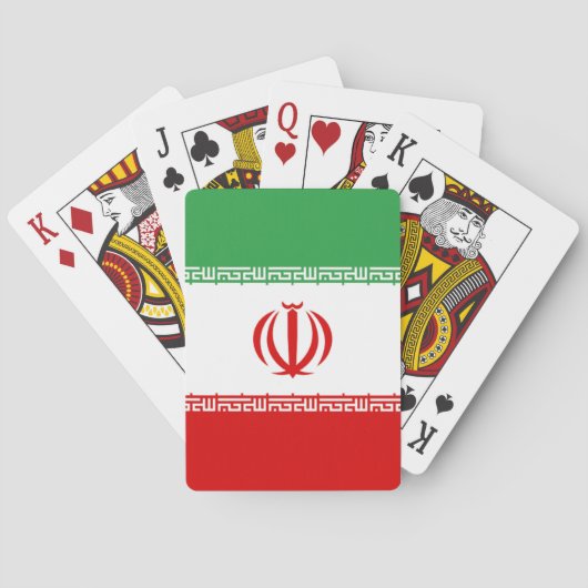 Flag of Iran Spielkarten (Rückseite)