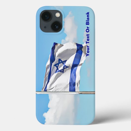 Flag of Israel Case-Mate iPhone Case (Rückseite)