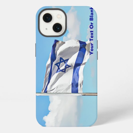 Flag of Israel Case-Mate iPhone Case Hülle (Rückseite)
