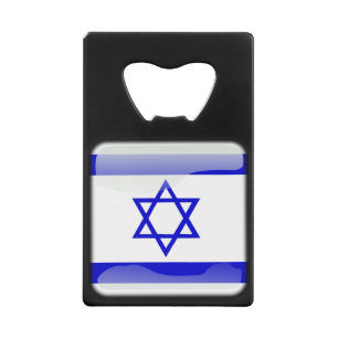 Flag_of_Israel Geldkarten Flaschenöffner