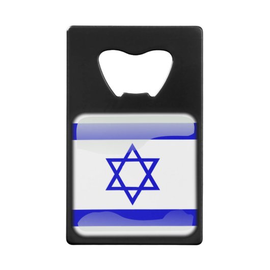 Flag_of_Israel Geldkarten Flaschenöffner (Vorderseite)