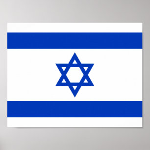 Flag of Israel Poster