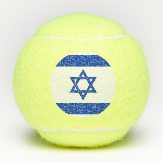 Flag of Israel Tennisbälle (Vorderseite)