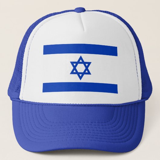 Flag of Israel Truckerkappe (Vorderseite)