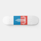 Flag of Kansas City, Missouri Skateboard (Horizontal)