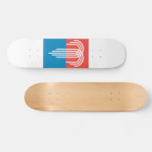 Flag of Kansas City, Missouri Skateboard (Horizontal)