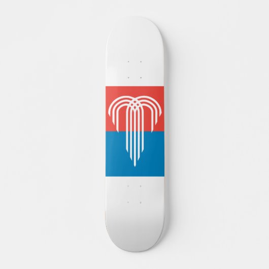 Flag of Kansas City, Missouri Skateboard (Vorne)