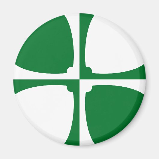 Flag of Kirkcudbrightshire Magnet (Vorne)