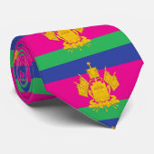 Flag of Krasnodar Krai Krawatte (Gerollt)