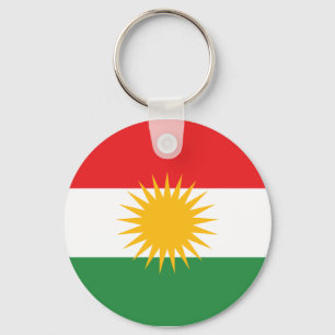 Flag of Kurdistan Schlüsselanhänger