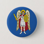 Flag of Kyiv Button (Vorderseite)