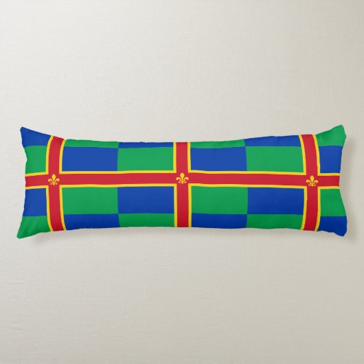Flag of Lincolnshire Body Pillow Seitenschläferkissen (Vorderseite)