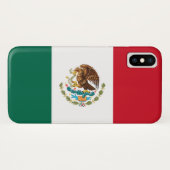 Flag of Mexico Case-Mate iPhone X Case (Rückseite (Horizontal))