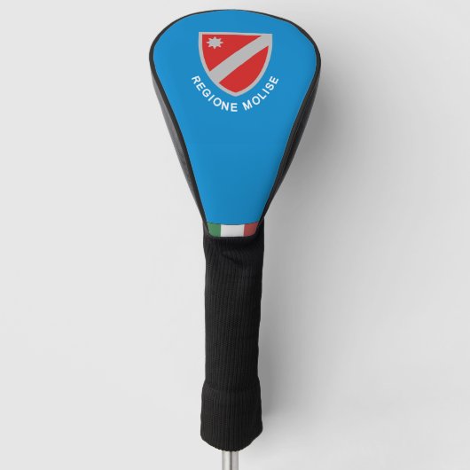 Flag of Molise Region, Italy Golf Headcover (Vorderseite)