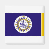 Flag of Nashville Tennessee Magnet (Vorne)