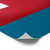 Flag Of New England Ne Only Un  Poster (Ecke)