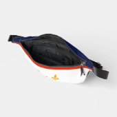 Flag of New Orleans, Louisiana Bauchtasche (Offen)