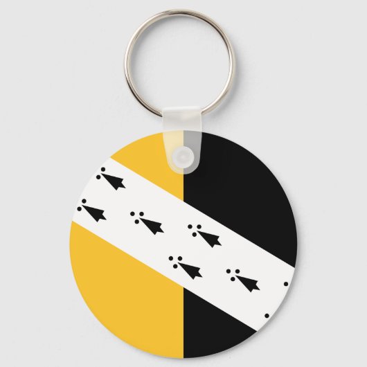 Flag of Norfolk Keychain Schlüsselanhänger (Vorderseite)