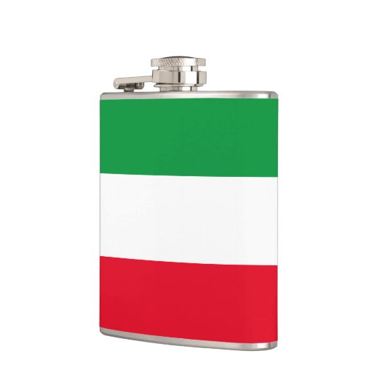 Flag of North-Rhine Westphalia Flask Flachmann (Links)
