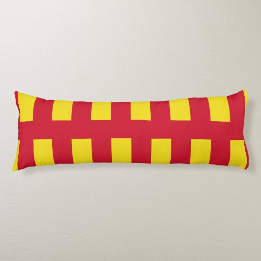Flag of Northumberland Body Pillow Seitenschläferkissen (Vorderseite)