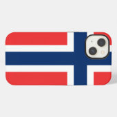 Flag of Norway iPhone Hülle (Rückseite (Horizontal))