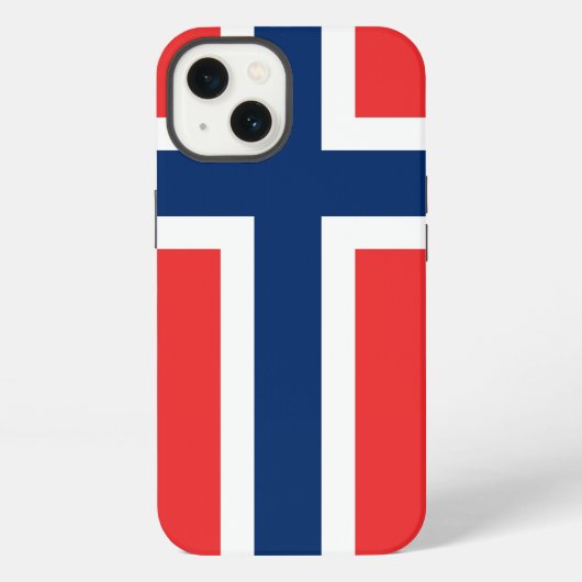 Flag of Norway iPhone Hülle (Rückseite)