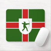 Flag of Nottinghamshire Mouse Pad Mousepad (Mit Mouse)