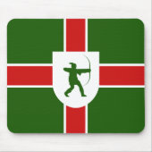 Flag of Nottinghamshire Mouse Pad Mousepad (Vorne)
