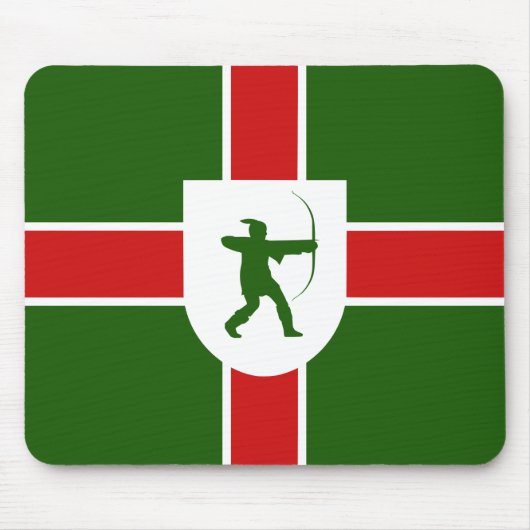 Flag of Nottinghamshire Mouse Pad Mousepad (Vorne)