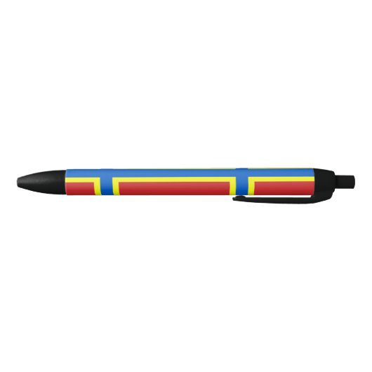 Flag of Orkney Black Ink Pen Kugelschreiber (Unterseite)
