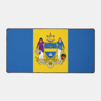 Flag of Philadelphia, Pennsylvania Schreibtischunterlage