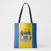 Flag of Philadelphia, Pennsylvania Tote Bag Tasche (Vorderseite)