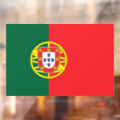 Flag of Portugal custom-cut Fensteraufkleber (Blatt 2)