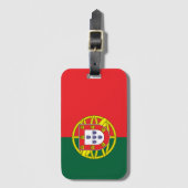 Flag of Portugal Gepäckanhänger (Vorderseite Vertikal)