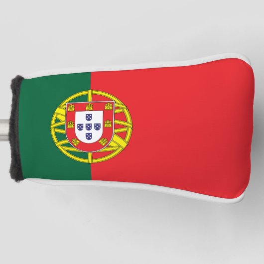 Flag of Portugal Golf Headcover (Vorderseite)