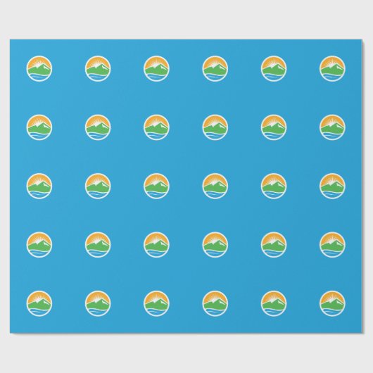 Flag of Provo, Utah Geschenkpapier (Flach)